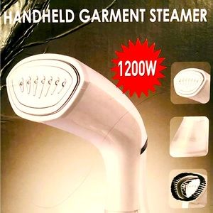 1200 watt hand held garment steamer!
